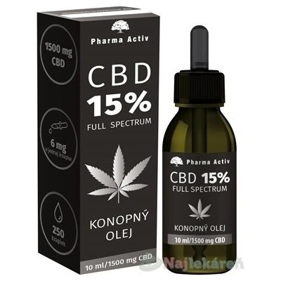 Pharma Activ CBD 15% KONOPNÝ OLEJ 0,01 l