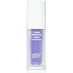 hello coco Purple Whitening Colour Corrector избелваща паста за зъби 30ml