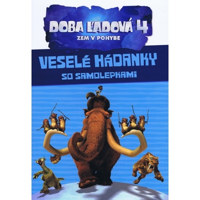 Doba ľadová 4 Veselé hádanky so samolepkami