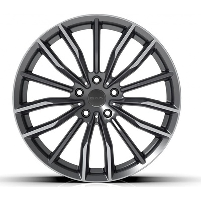 MAK RAPP 9x19 5x112 ET38 gunmetal mirror