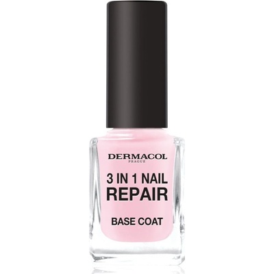 Dermacol Nail Care 3 in 1 reparační lak na nehty 11 ml