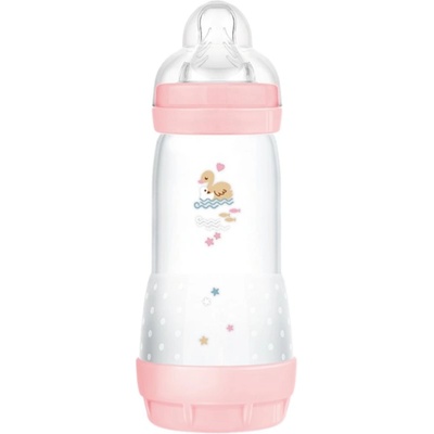 MAM Perfect Star Anti-colic Bottle шише против колики 4m+ Pink 320ml