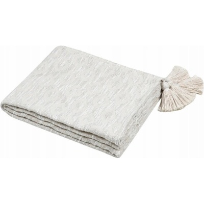Douceur d`Interieur Bavlněná deka s efektem lnu BALMA 125x150