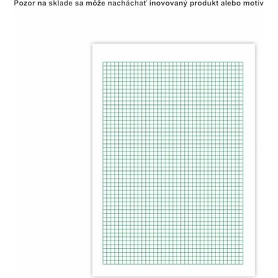Milimetrový papier A4 1 list