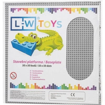 L-W Toys Velká podložka na stavění 50x50