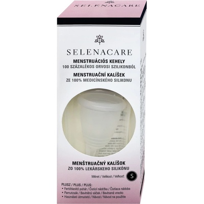 SelenaCare menstruační kalíšek transparent Velikost S
