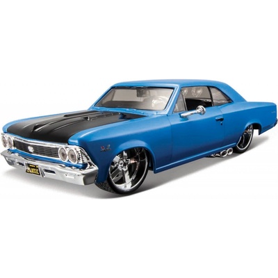 Maisto auto Design 1966 Chevrolet Chevelle SS 396 modrá 1:24