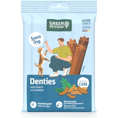 Green Petfood InsectDog Denties 180 g