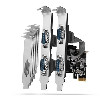 AXAGON Адаптер AXAGON PCEA-S4N PCIe controller 4x serial (PCEA-S4N)