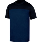 Delta Plus Delta genoa2 / Мъжка памучна тениска с къс ръкав - кралско синьо/черно xl (geno2mnxg)
