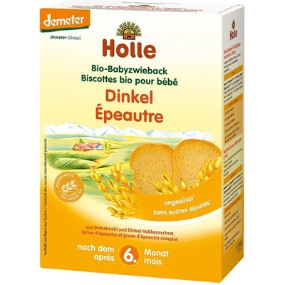 Holle Bio špaldové detské sucháre od 6. mesiaca 200 g