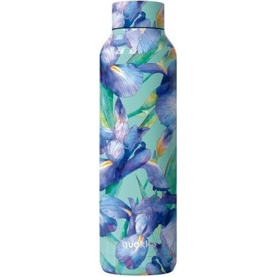 Quakka Nerezová fľaša termoska Blue Irises 850 ml