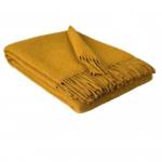 Interblanket Вълнено Одеяло 100% Естествена Вълна - 150×200 См, Горчица