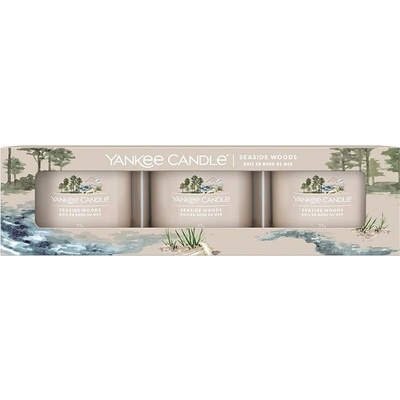 Yankee Candle SEASIDE WOODS 3 x 37 g