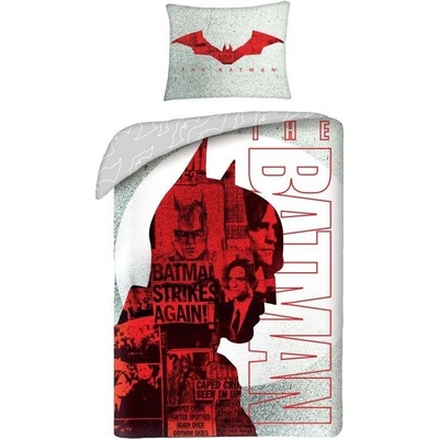Halantex Povlečení Batman silueta Bavlna 140x200 70x90