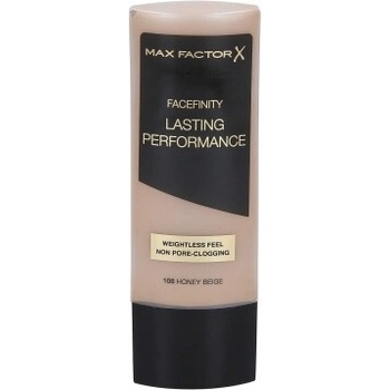 Max Factor Facefinity Lasting Performance tekutý make-up pre dlhotrvajúci efekt 108 Honey Beige 35 ml