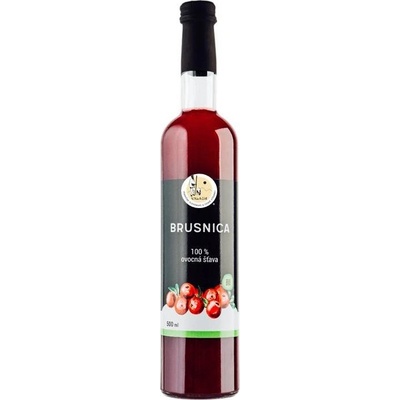 Valach Bio Prírodná brusnicová šťava 100% 0,5 l