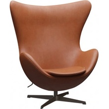 Fritz Hansen Egg leather grace walnut