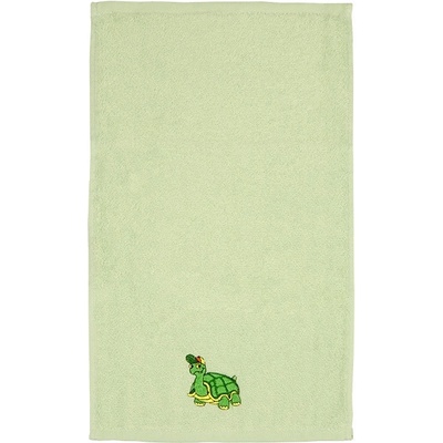 Vesna Ručník dětský ŽELVIČKA zelený 30 x 50 cm
