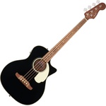 Fender California Deluxe Kingman Bass CE WN Black Акустична бас китара