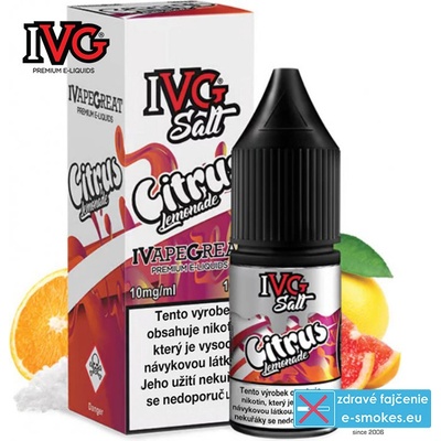 IVG Salt Citrus Lemonade 10 ml 10 mg