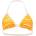 PUMA Printed Triangle bikini top - Orange (Bright Orange)