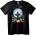 NOONEBRAND Тениска Halloween Котка Вещица - XL, White