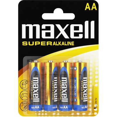 Maxell Супералкални батерии maxell lr6 xl /4 бр. в блистер/ 1.5v (ml-ba-lr6-xl)