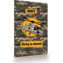Desky na abecedu a číslice oxybag Desky na abecedu Helikoptéra