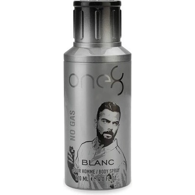 One 8 Blanc No Gas ароматизиран спрей за мъже 120 ml