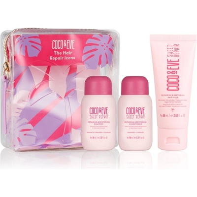 Coco & Eve Hair Repair Icons комплект за пътуване за увредена и боядисана коса