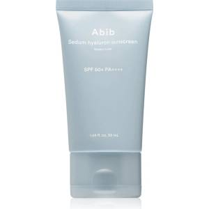 ABIB Sedum Hyaluron Watery Tube Sunscreen слънцезащитен крем за лице с успокояващ ефект SPF 50+ 50ml