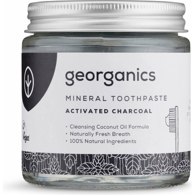 Georganics bez fluoridu s aktivním uhlím 120 ml