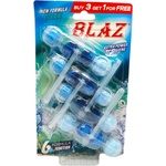  Blaz ароматизатор за тоалетна чиния, Синя вода, 4 броя, Океан