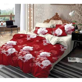 EmonaMall Двулицево спално бельо EmonaMall, 6 части - Модел S14956 (S14956-33333d)