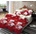 EmonaMall Двулицево спално бельо EmonaMall, 6 части - Модел S14956 (S14956-33333d)