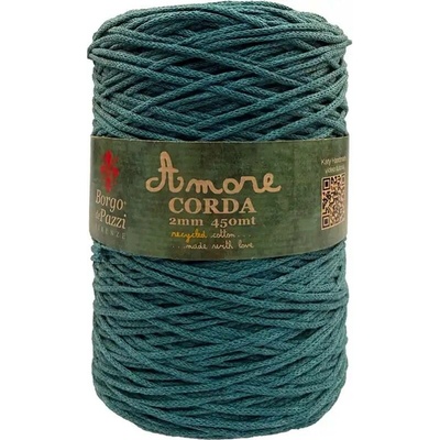 Borgo de Pazzi Amore CORDA 2mm Petrol 905