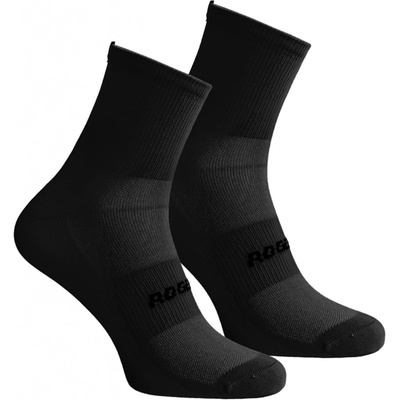Rogelli Coolmaxové ponožky ESSENTIAL 2 páry v balení čierne