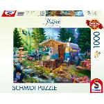 Schmidt Spiele Пъзел Schmidt от 1000 части - Каравана в планината (58575)