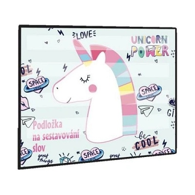 Oxy Podložka na sestavování slov Unicorn iconic