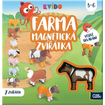 Albi Magnetická zvířátka Kvído
