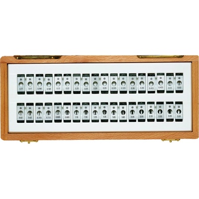 Mitutoyo Vložky a měřicí drátky na měření závitů pro vřeteno 635mm mitu-313-101 new