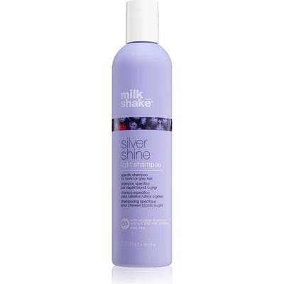 Milk Shake Silver Shine šampon pro šedivé a blond vlasy light 300 ml