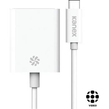Image 1 of Kanex USB-C to VGA Adapter - адаптер за свързване от USB-C към VGA (бял)