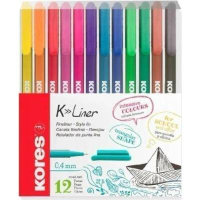 Kores K-Liner Sada 12 barev