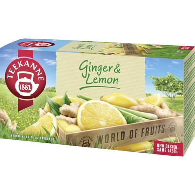 Teekanne Ovocný čaj zázvor s citronem 20 x 1,75 g