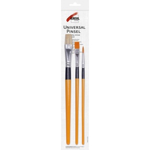 Kreul Universal Synthetics Комплект четки 3 бр (723034)