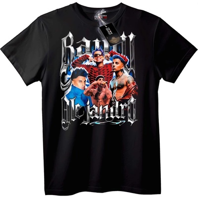 NOONEBRAND Тениска Bau Heiand Група - 2XL, Black