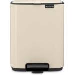 Brabantia Кош за боклук Brabantia Bo Pedal 1010077, 7 л, Плавно затваряне, Гумирана основа, Бежов (1010077)