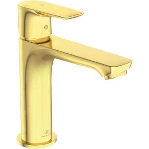 Ideal Standard Connect Air - Смесител за умивалник Grande Slim, BlueStart, матирано злато A7016A2 (A7016A2)